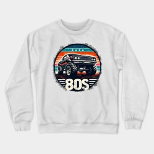 80s Car Crewneck Sweatshirt